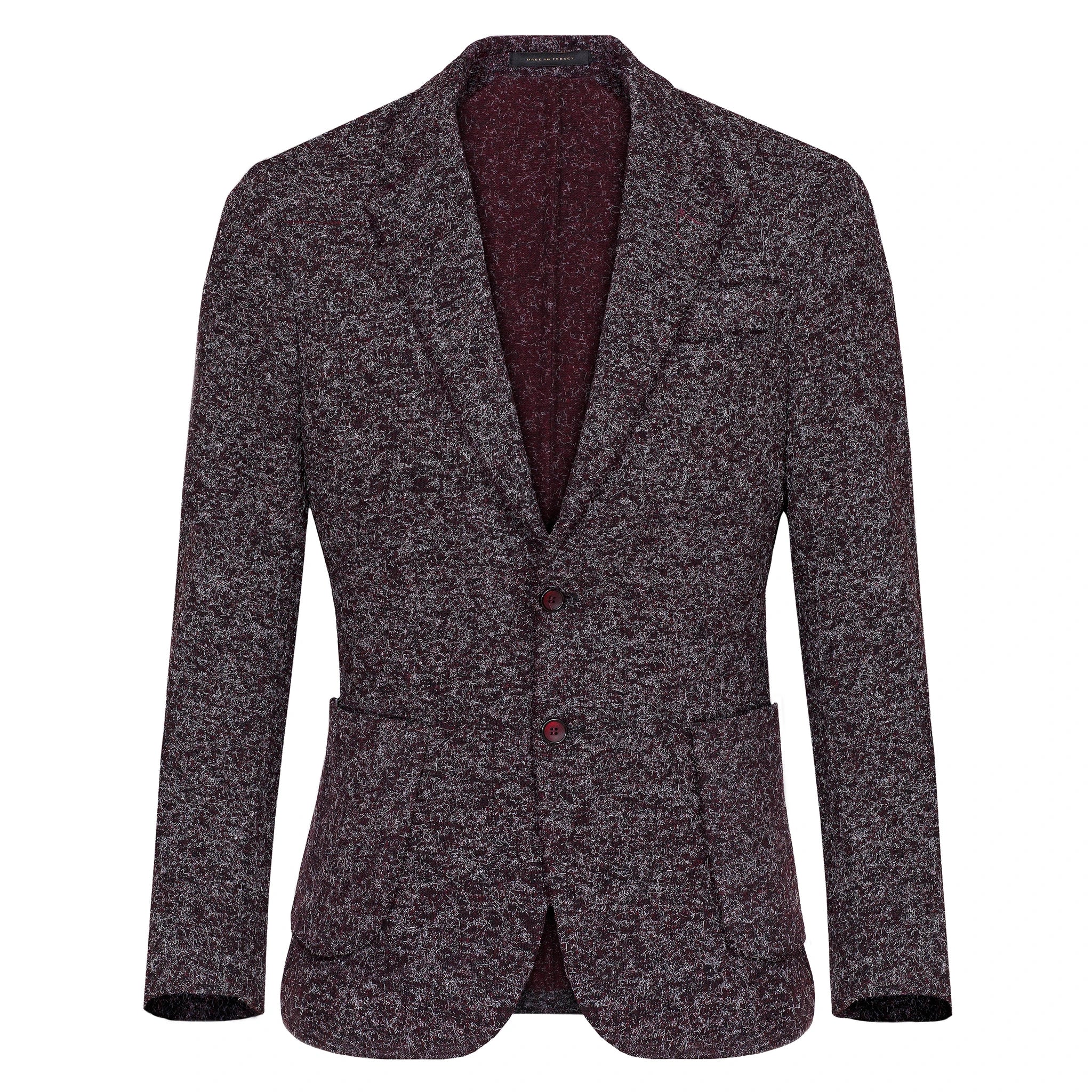 Luxury maroon blazers for men