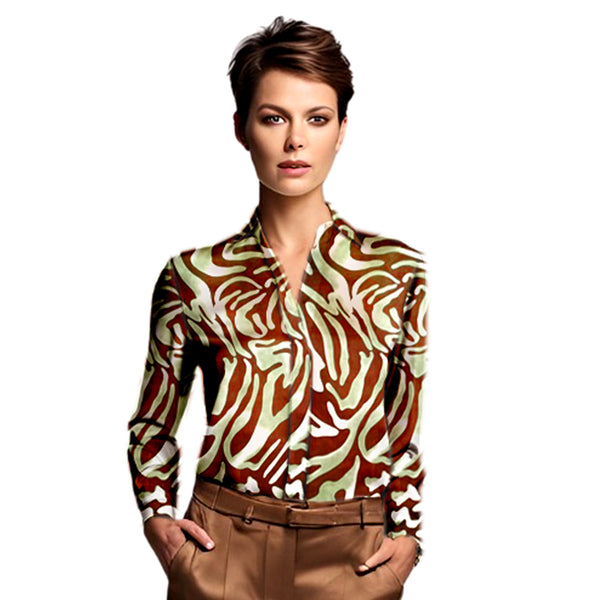 Women's Animal Print Luxury Shirt