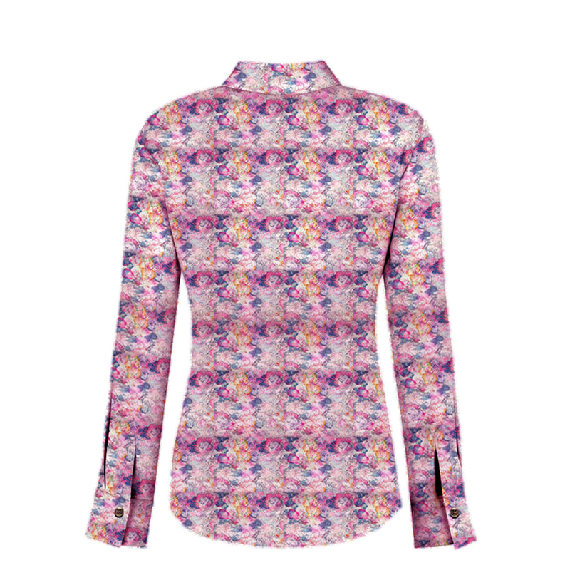 Women's Colorful Floral Luxury Shirt