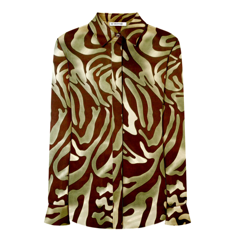 Women's Animal Print Luxury Shirt